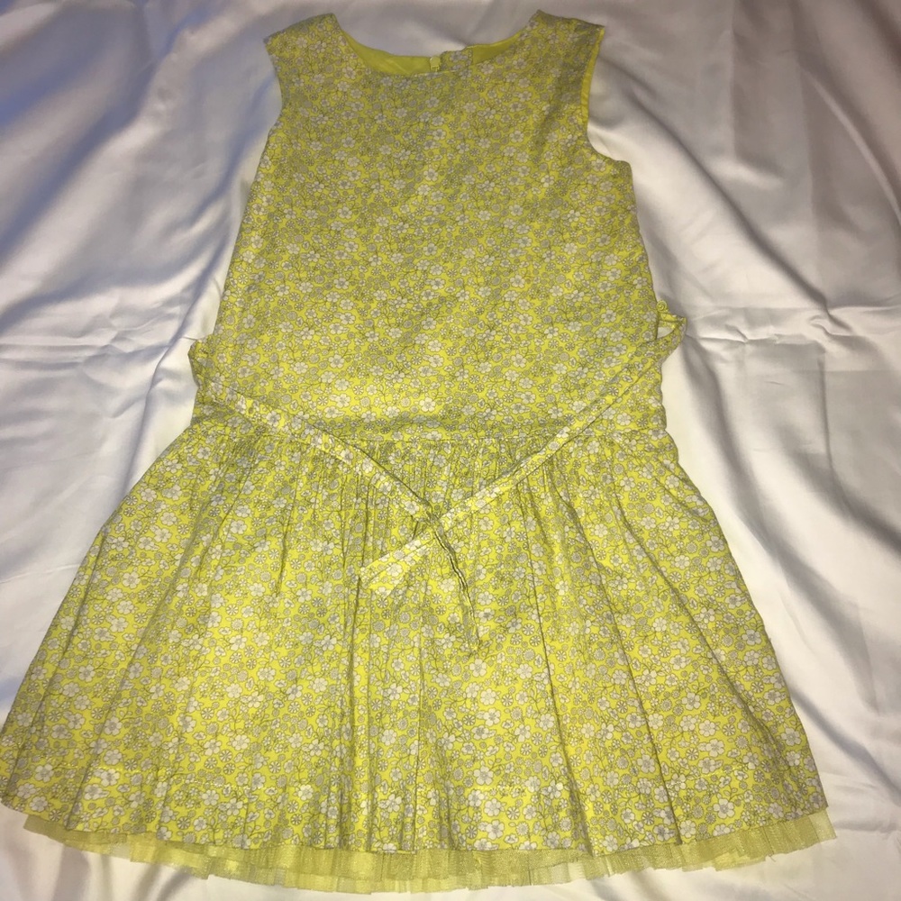 Gap kids cotton yellow sundress